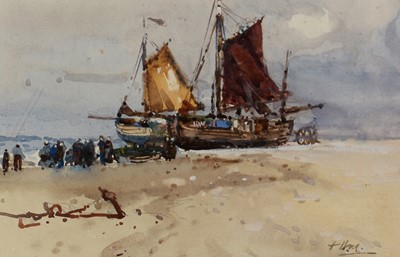 Lot 316 - Frank Henry Algernon Mason - watercolour.
