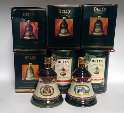 Lot 847 - Bells decanters