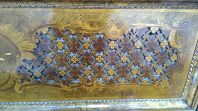 Lot 999 - An impressive late 19th Century burr walnut
