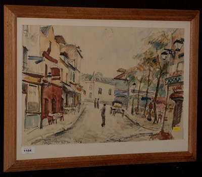 Lot 1184 - Roger D* - watercolour.