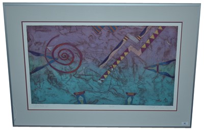 Lot 1292 - Bill Whaler - lithograph.