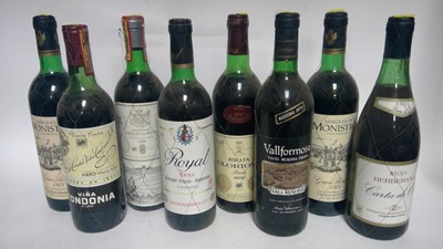 Lot 925 - Mixed spanish reds