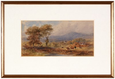 Lot 640 - John Steeple - watercolour.