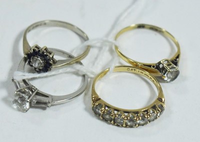 Lot 110 - Four rings