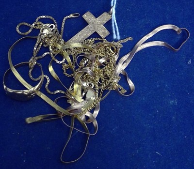Lot 118 - Gold jewellery