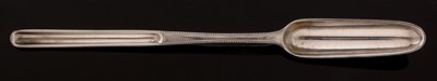 Lot 288 - Silver marrow scoop