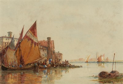 Lot 313 - Thomas Bush Hardy - watercolour.
