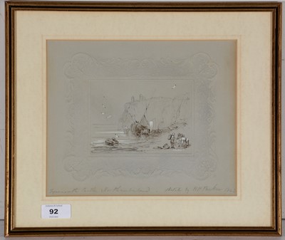 Lot 92 - Henry Perlee Parker - pastel.
