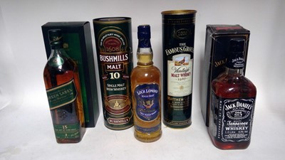 Lot 881 - 5 whiskies