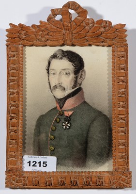 Lot 1215 - 19th Century European School - miniature bust...
