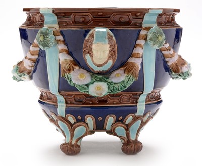Lot 482 - Majolica jardiniere