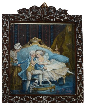 Lot 132 - * Moitte - gouache