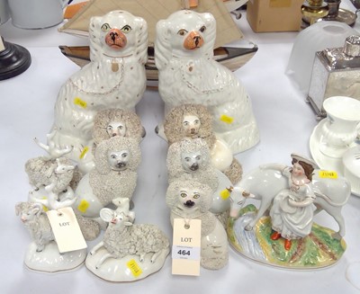 Lot 464 - Staffordshire figures