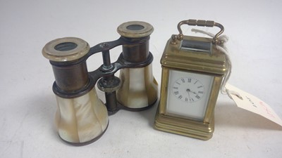 Lot 257a - Carriage clock