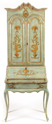 Lot 1192 - Mid-20th Century bureau bookcase