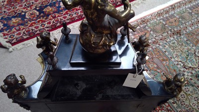 Lot 754 - An 18th Century and later French boulle marquetry bracket clock by Masson, Paris