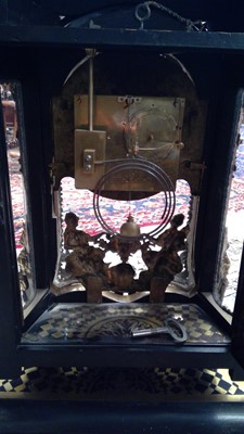 Lot 754 - An 18th Century and later French boulle marquetry bracket clock by Masson, Paris