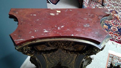 Lot 754 - An 18th Century and later French boulle marquetry bracket clock by Masson, Paris