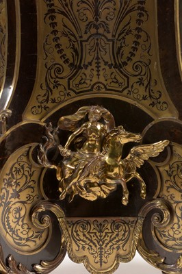 Lot 754 - An 18th Century and later French boulle marquetry bracket clock by Masson, Paris