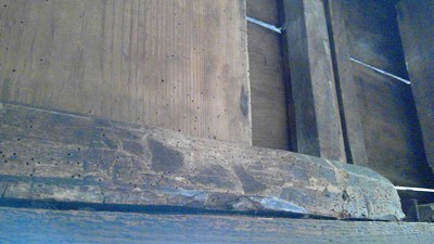 Lot 1156 - 18th Century oak refectory style table