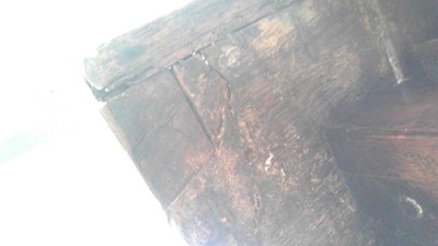 Lot 1156 - 18th Century oak refectory style table