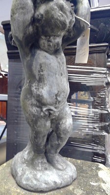 Lot 1188 - Four garden ornaments representing the four seasons