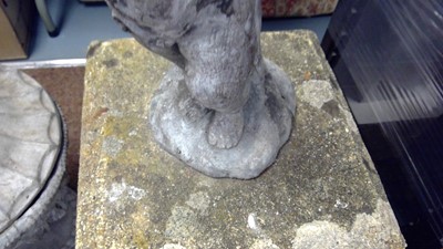Lot 1188 - Four garden ornaments representing the four seasons