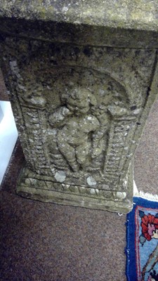 Lot 1188 - Four garden ornaments representing the four seasons