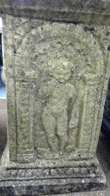 Lot 1188 - Four garden ornaments representing the four seasons