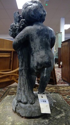 Lot 1188 - Four garden ornaments representing the four seasons