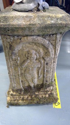 Lot 1188 - Four garden ornaments representing the four seasons