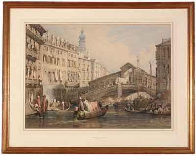 Lot 634 - Attributed to Samuel Prout - watercolour.
