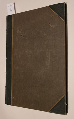 Lot 549 - A 19th Century album of watercolours and drawings.
