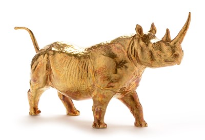 Lot 477 - Coalport LTD Edition Rhino by John Kaposvary