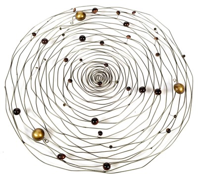 Lot 1266 - Abstract wirework sculpture.