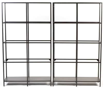 Lot 1246 - Aluminum shelving units