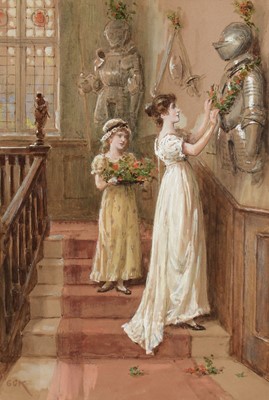 Lot 288 - George Goodwin Kilburne - watercolour.