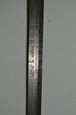 Lot 1003 - 18th Century rapier blade