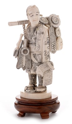 Lot 476 - Japanese Ivory Okimono