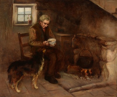 Lot 341 - Henry John Dobson - oil.