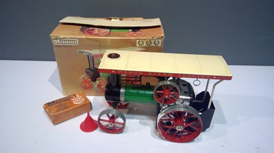 Lot 1209 - Mamod steam tractor.