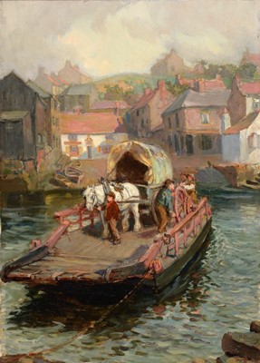 Lot 371 - Ralph Hedley - oil.