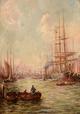 Lot 519 - William Edward Webb - oil.