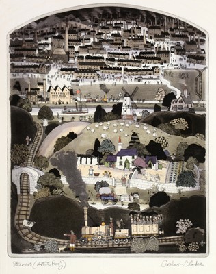 Lot 1738 - Graham Clarke - etching.