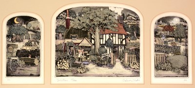 Lot 1319 - Graham Clarke - etchings.