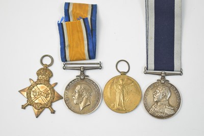 Lot 7 - Royal Navy Long Service and Good Conduct group