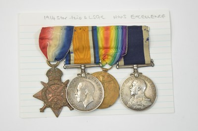 Lot 9 - Royal Navy Long Service and Good Conduct group