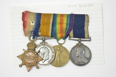 Lot 10 - Royal Navy Long Service and Good Conduct group