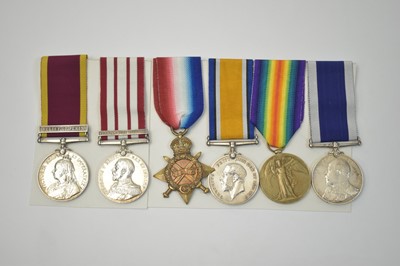 Lot 11 - Royal Navy Long Service and Good Conduct group