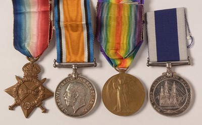 Lot 17 - Royal Navy Long Service and Good Conduct group